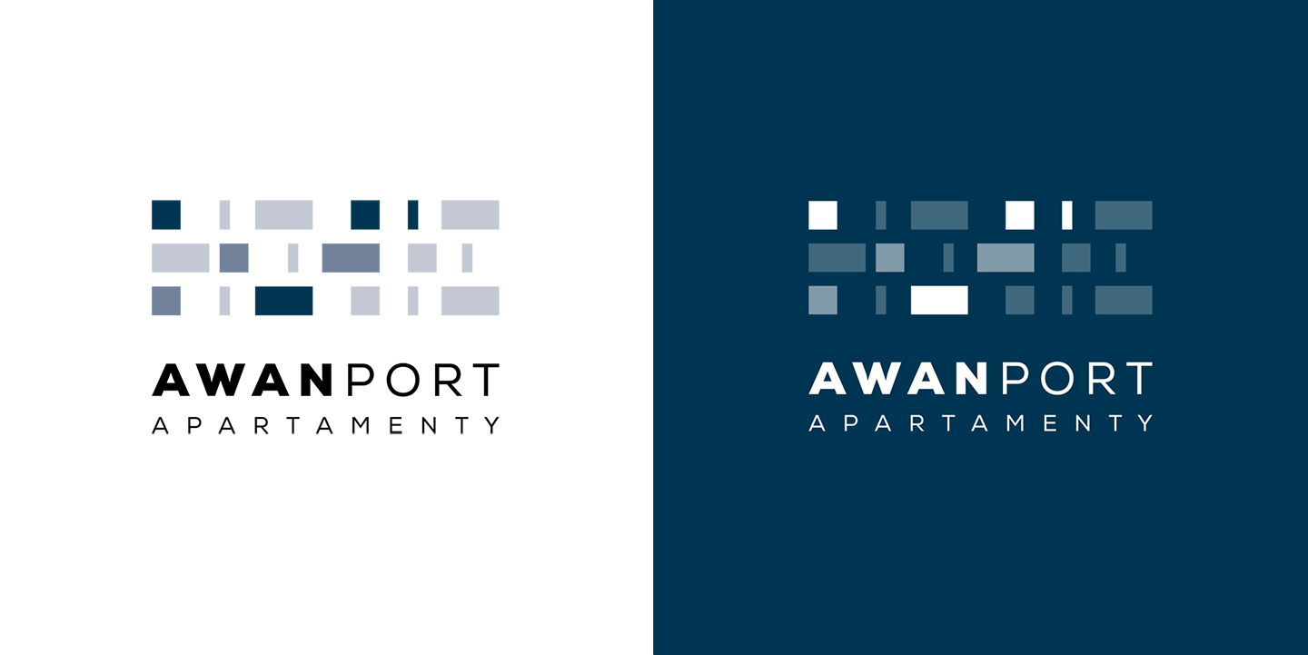 Awanport, AB Inwestor, Gdynia, logo, inwestycja apartamentowa, identyfikacja wizualna